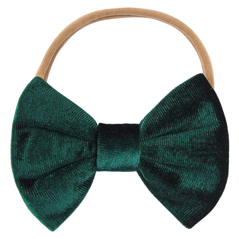Obi Cutie Velvet Enchanted Forest Bow