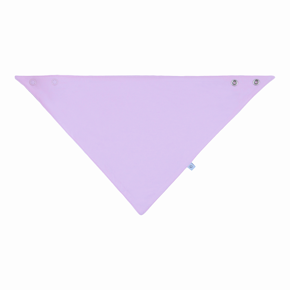 bamboo bib lavender frost for girl