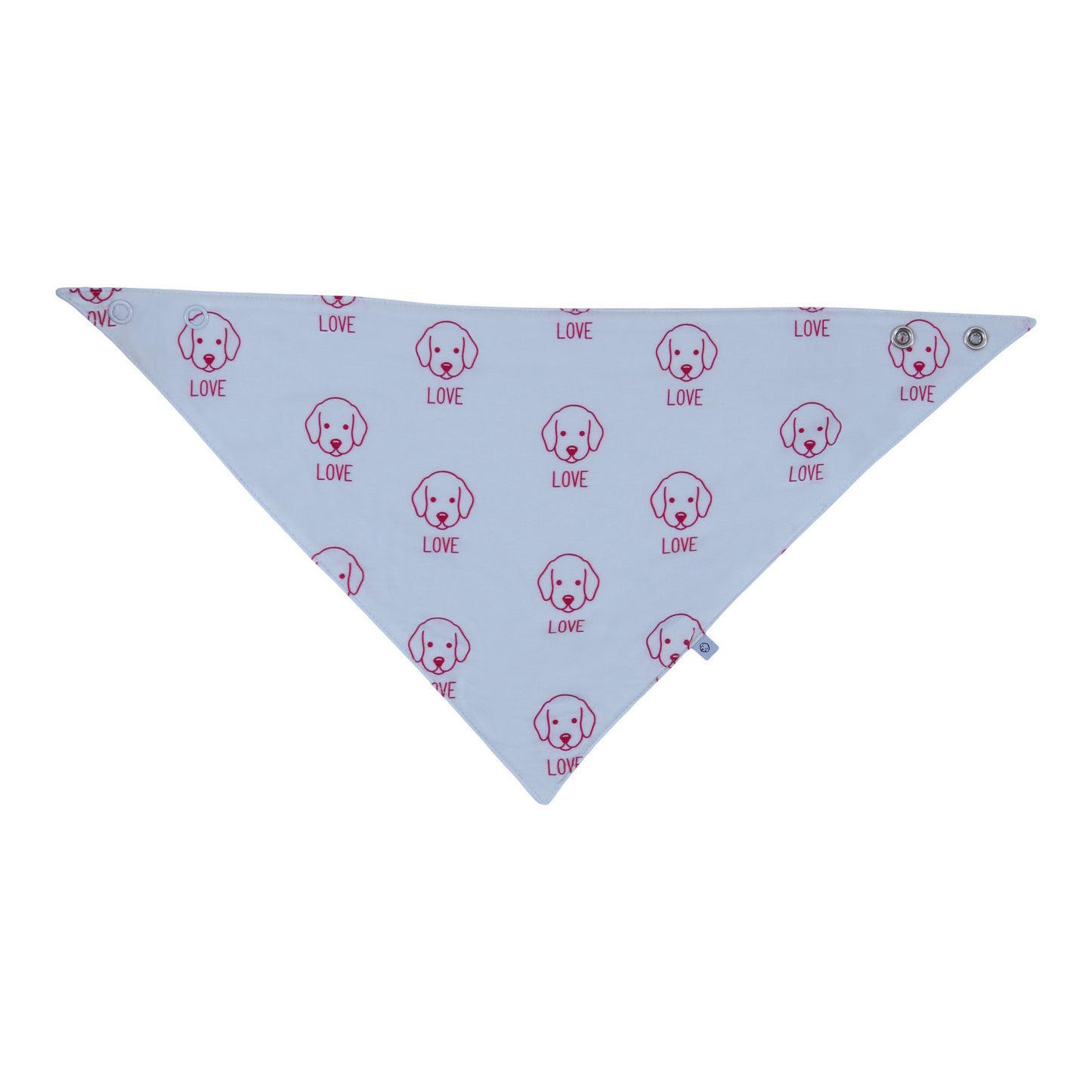 bamboo bib pink obi love collection
