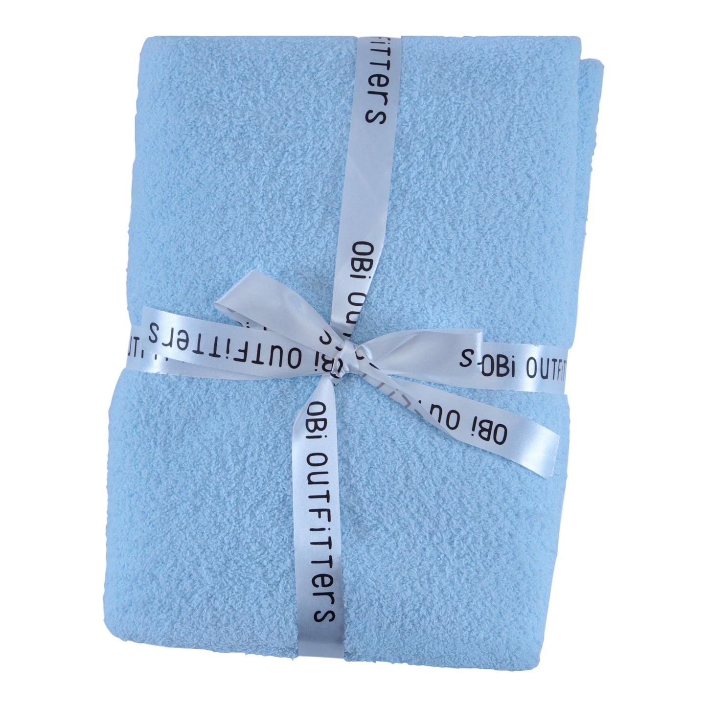 obi cloud cuddle blanket sky blue for baby girl
