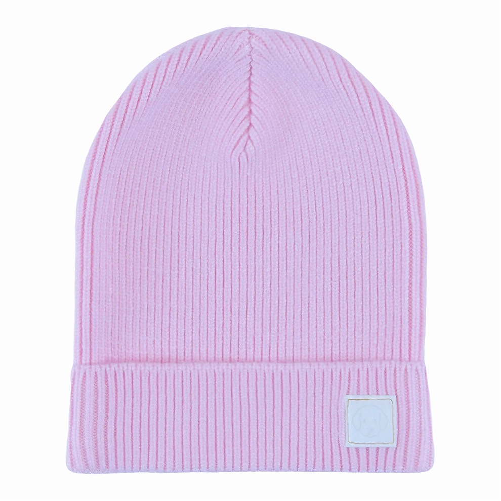 sweet knit baby beanie sweet pink