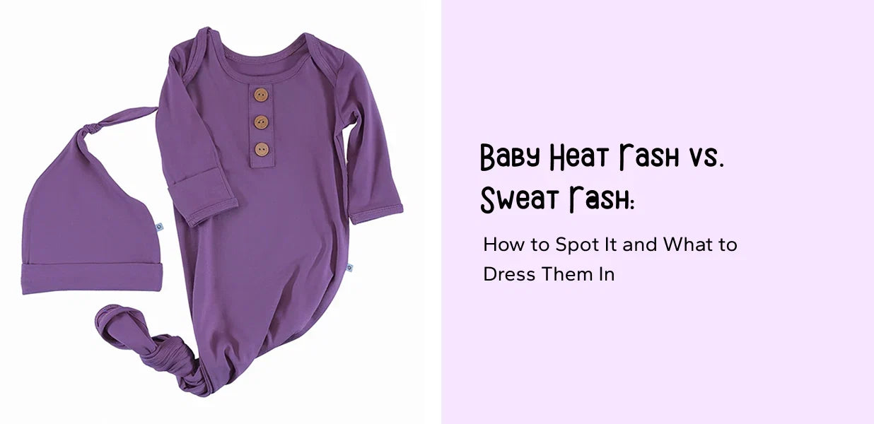Baby Heat Rash vs. Sweat Rash: How to Spot It and What to Dress Them In