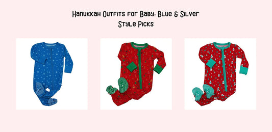 Hanukkah Outfits for Baby: Blue & Silver Style Picks