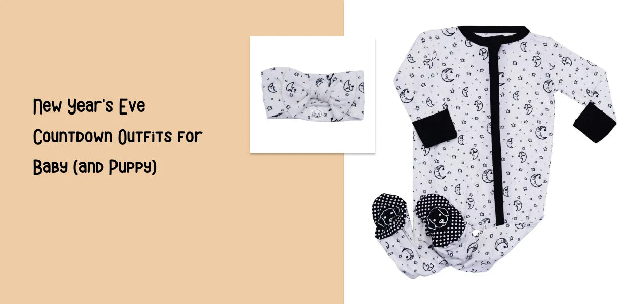New Year's Eve Countdown Outfits for Baby (and Puppy)