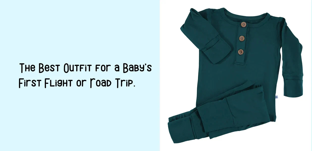 The Best Outfit for a Baby’s First Flight or Road Trip