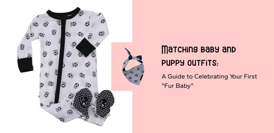 Matching baby and dog outfits: "Your dog is your baby too", A Guide to Celebrating Your First "Fur Baby"