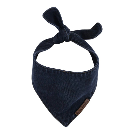 premium puppy bandana black denim classic collection