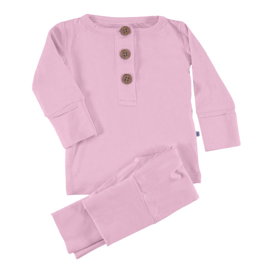 2 piece top & bottom princess pink for baby girl