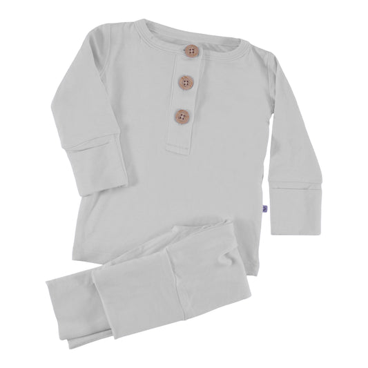 2 piece top & bottom silver