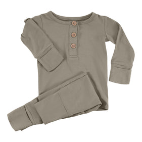 2 piece top and bottom cocoa taupe