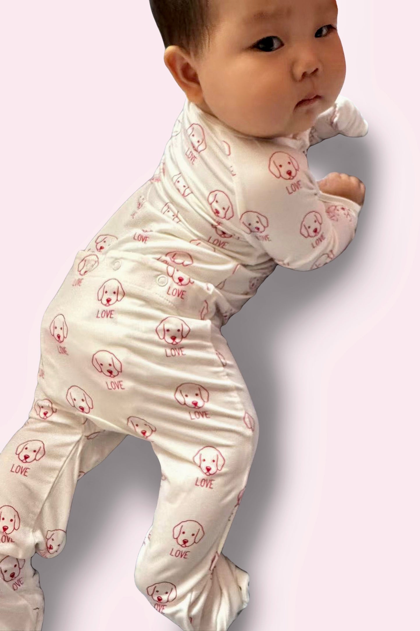 convertible zip romper pink obi love collection