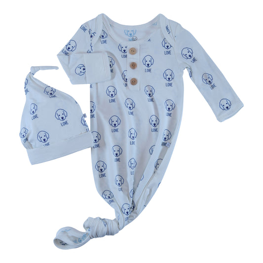 knotted gown blue obi love collection