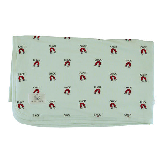bamboo blanket chick magnet whimsical collection