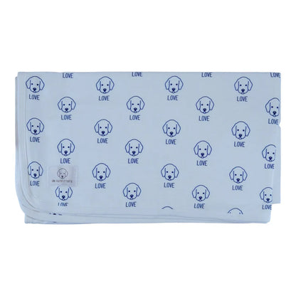 Blue Obi Love Baby & Puppy Matching Set