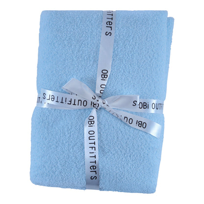 Obi Cloud Cuddle Blanket  sky blue