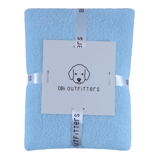 Obi Cloud Cuddle Blanket  sky blue