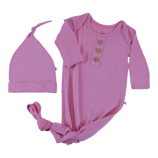 knotted gowns cherry blossom pink