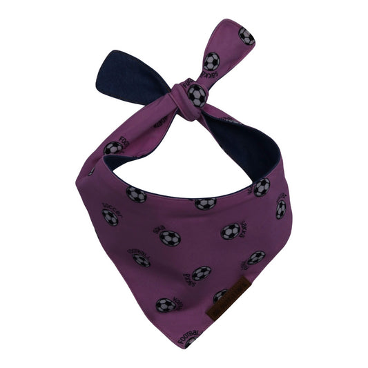 Pink World Soccer Puppy Bandana