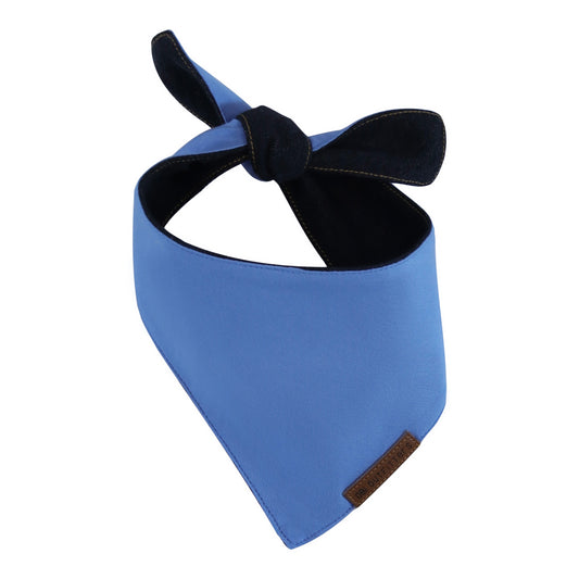premium puppy bandana lullaby blue