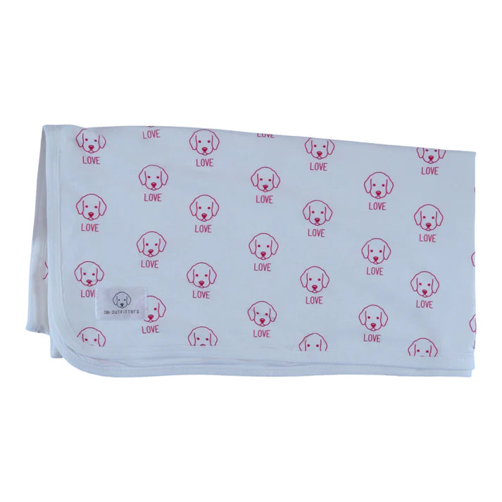 Pink Obi Love Baby & Puppy Matching Set