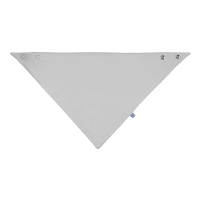 Blue Mist & Silver Bib & Burp Cloth Set