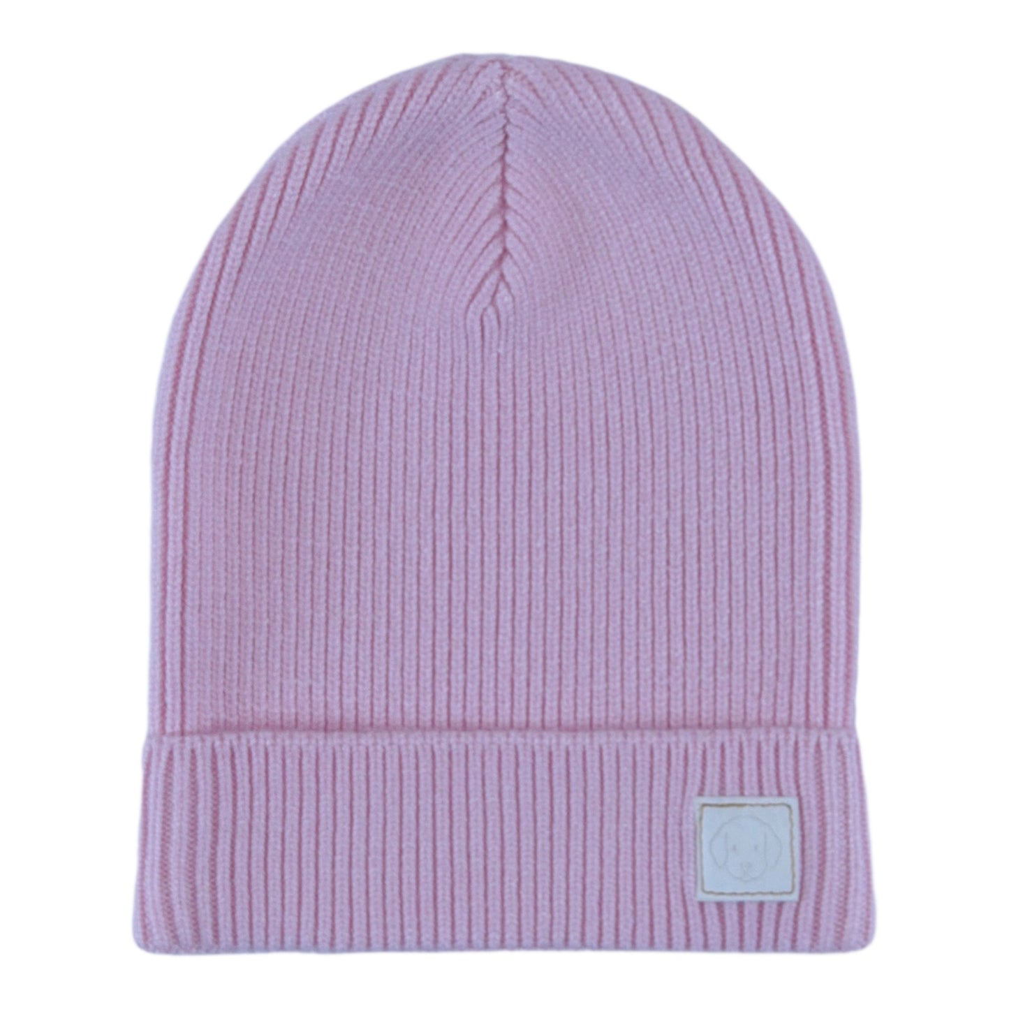 Sweet knit baby beanie sweet pink