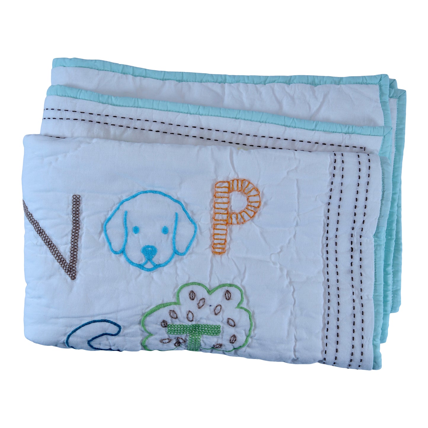 baby heirloom alphabet quilt