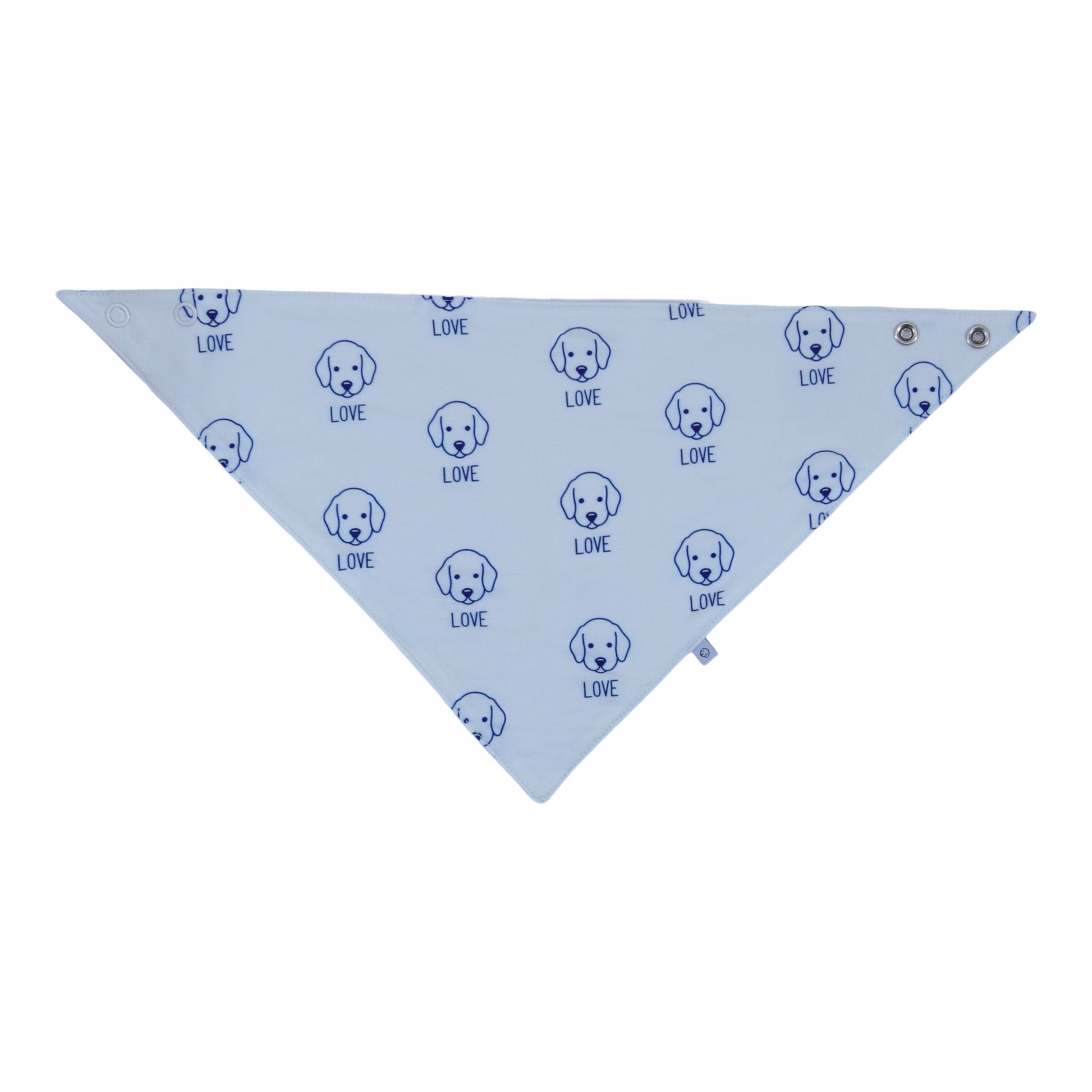 bamboo bib blue obi love collection