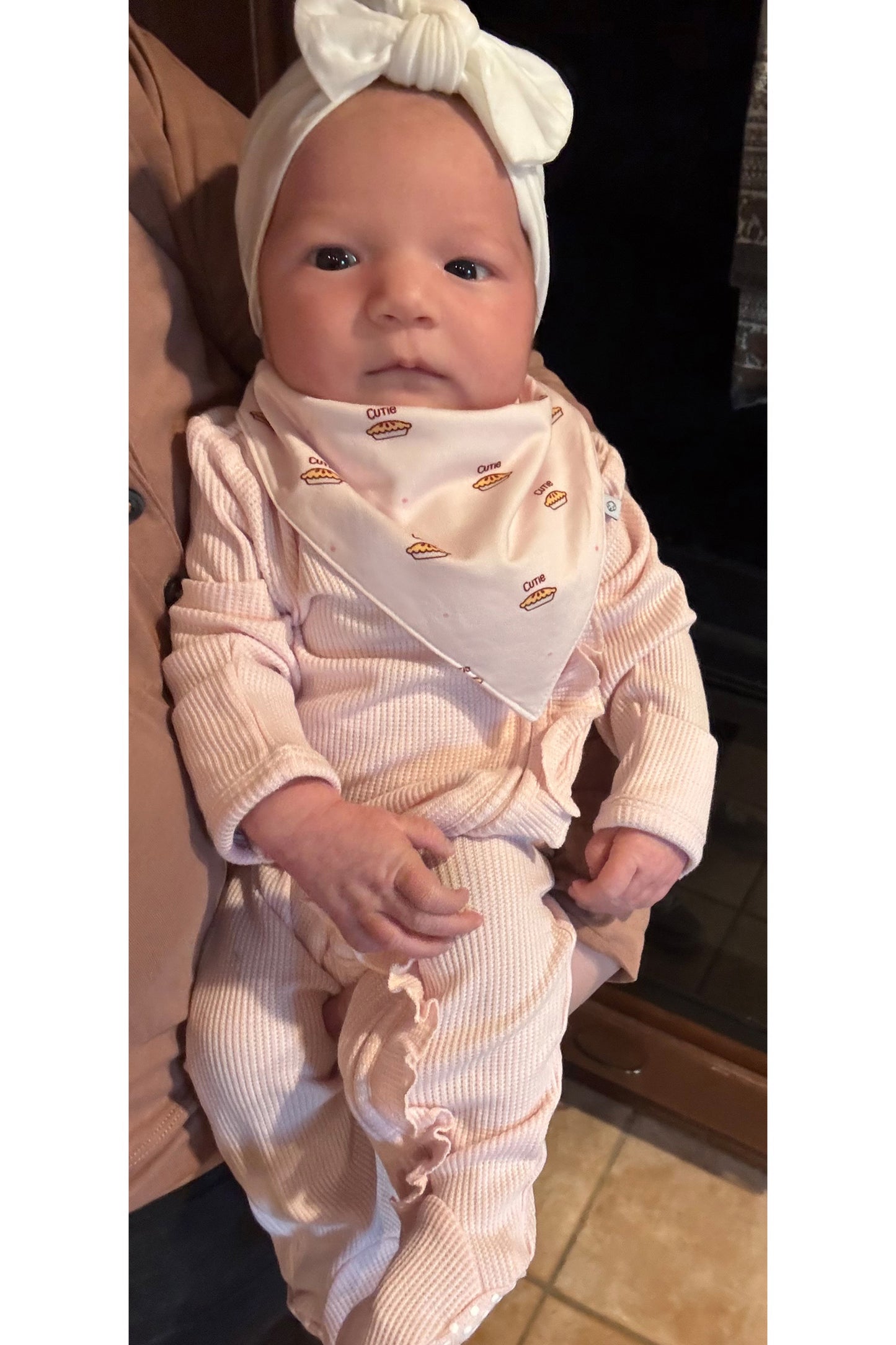 bamboo bib cutie pie whimsical collection for baby girl