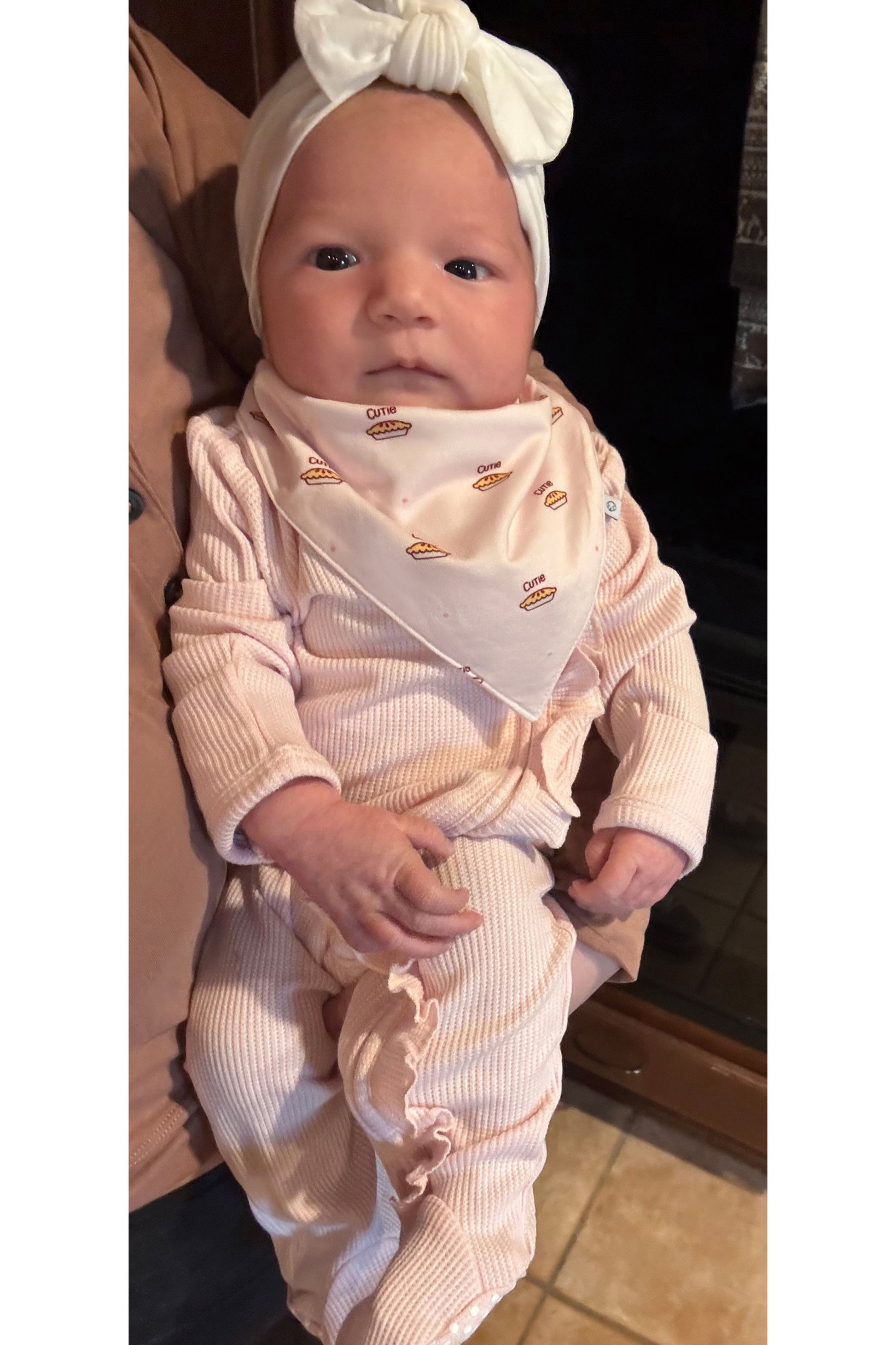 bamboo bib cutie pie whimsical collection for baby girl