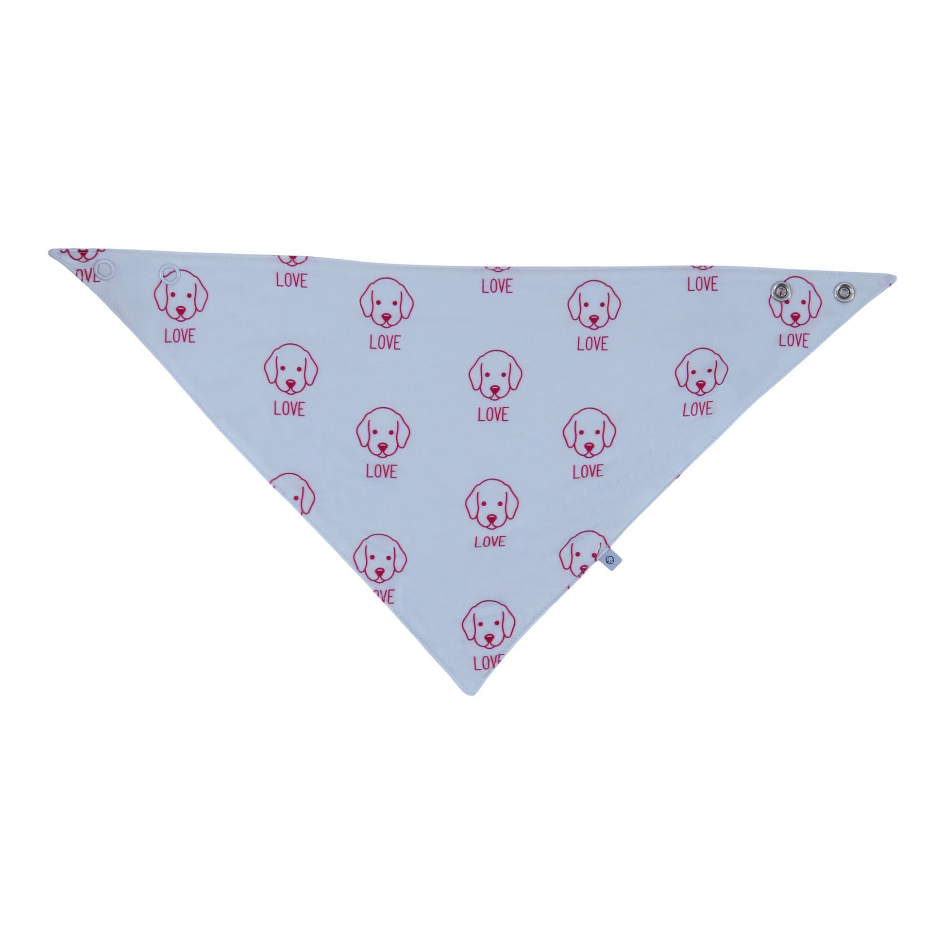 bamboo bib pink obi love collection