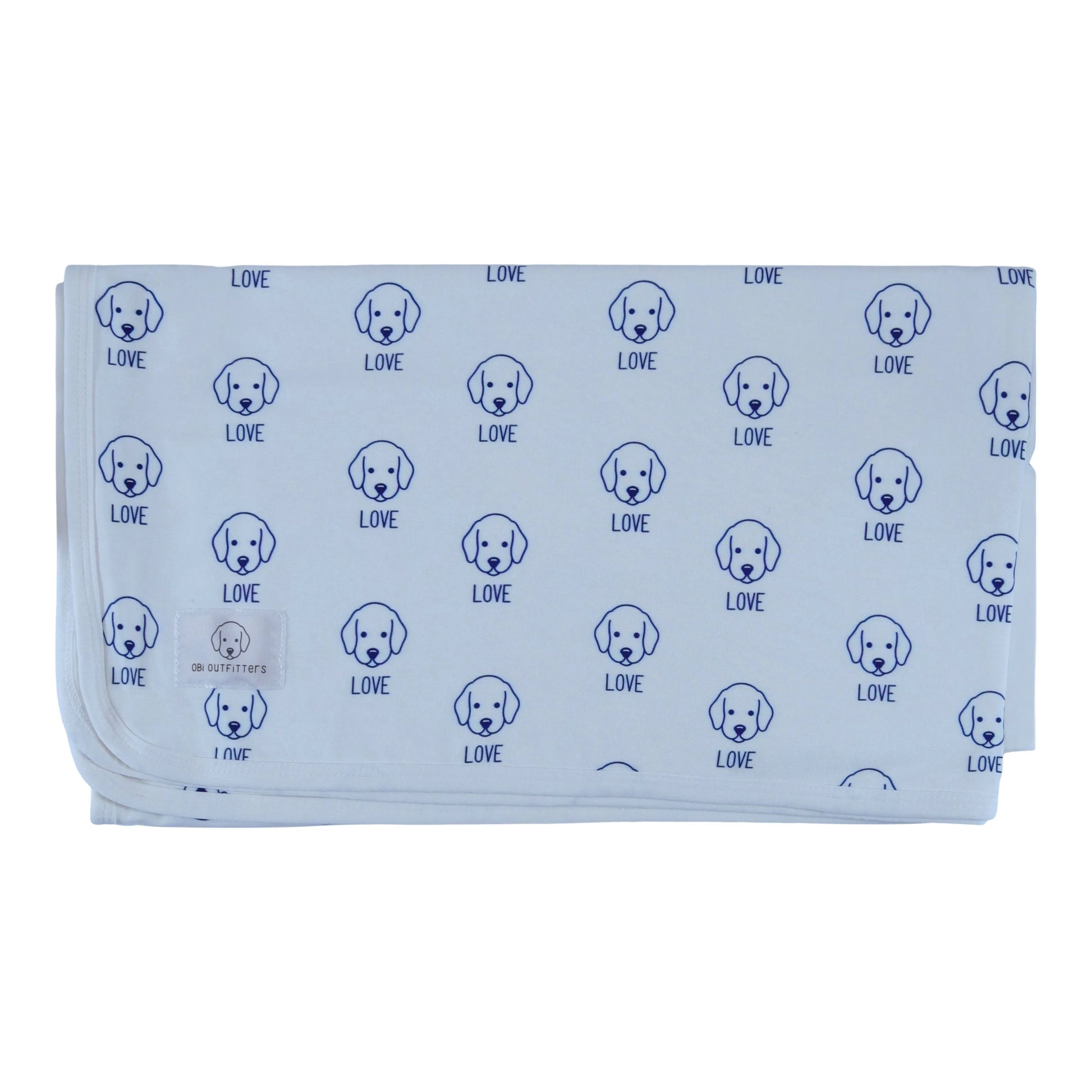 bamboo blanket blue obi love collection