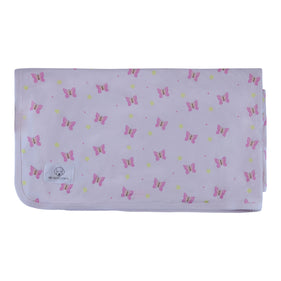 bamboo blanket butterflies