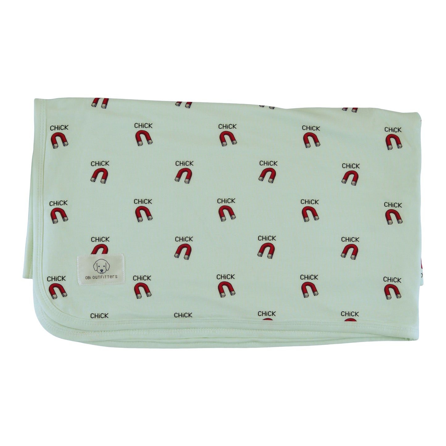 bamboo blanket chick magnet