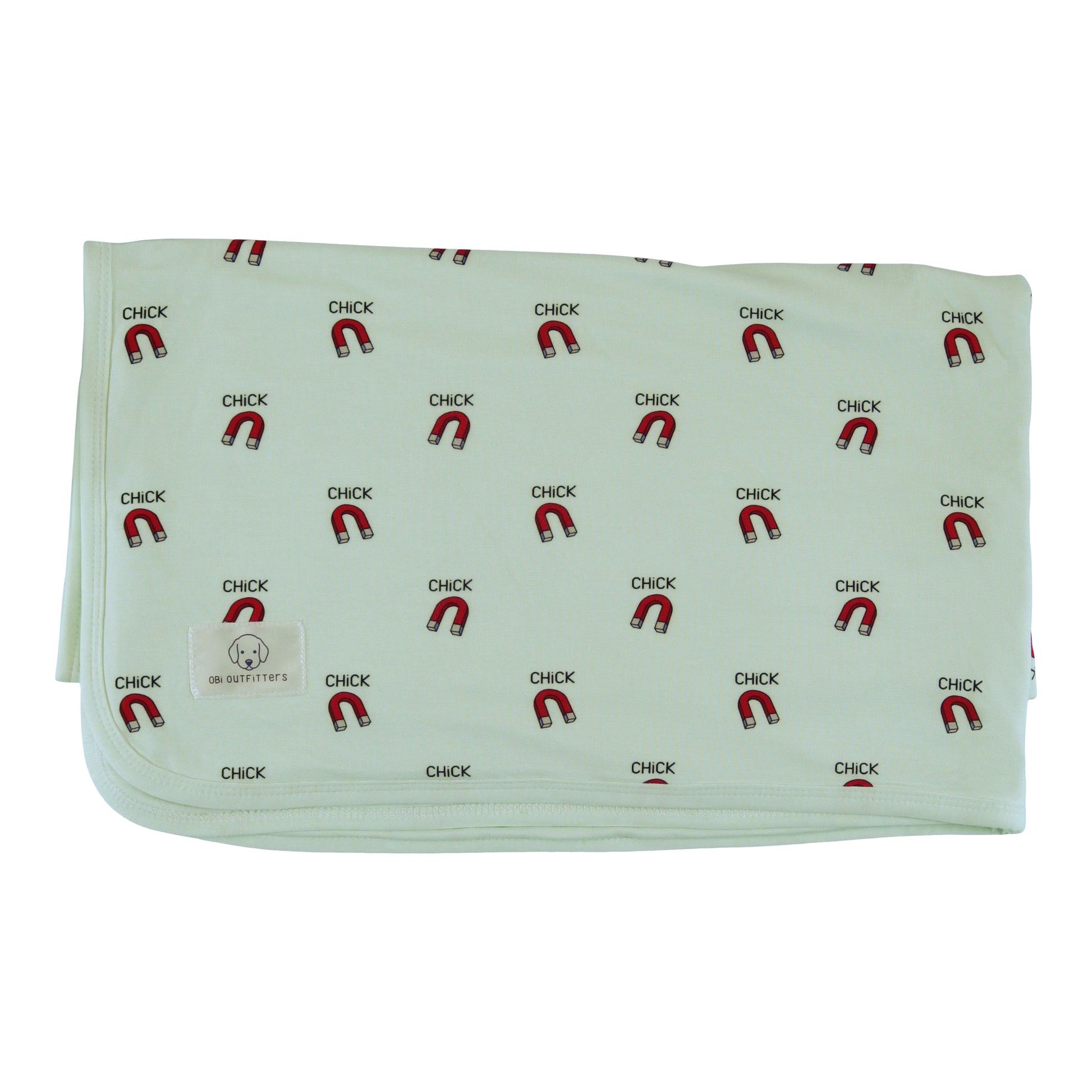 bamboo blanket chick magnet