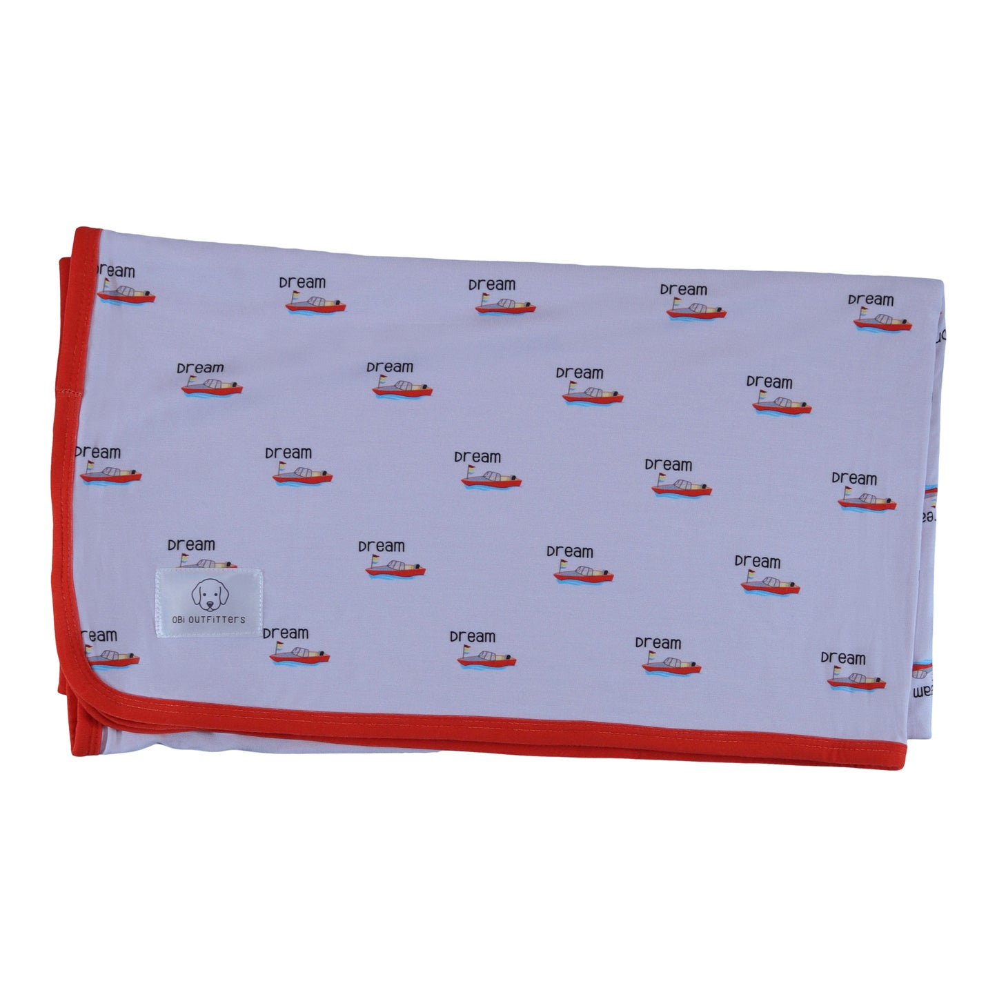 bamboo blanket dream boat whimsical collection