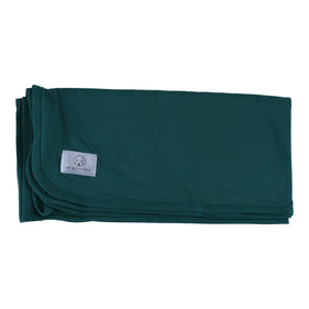 bamboo blanket jungle green
