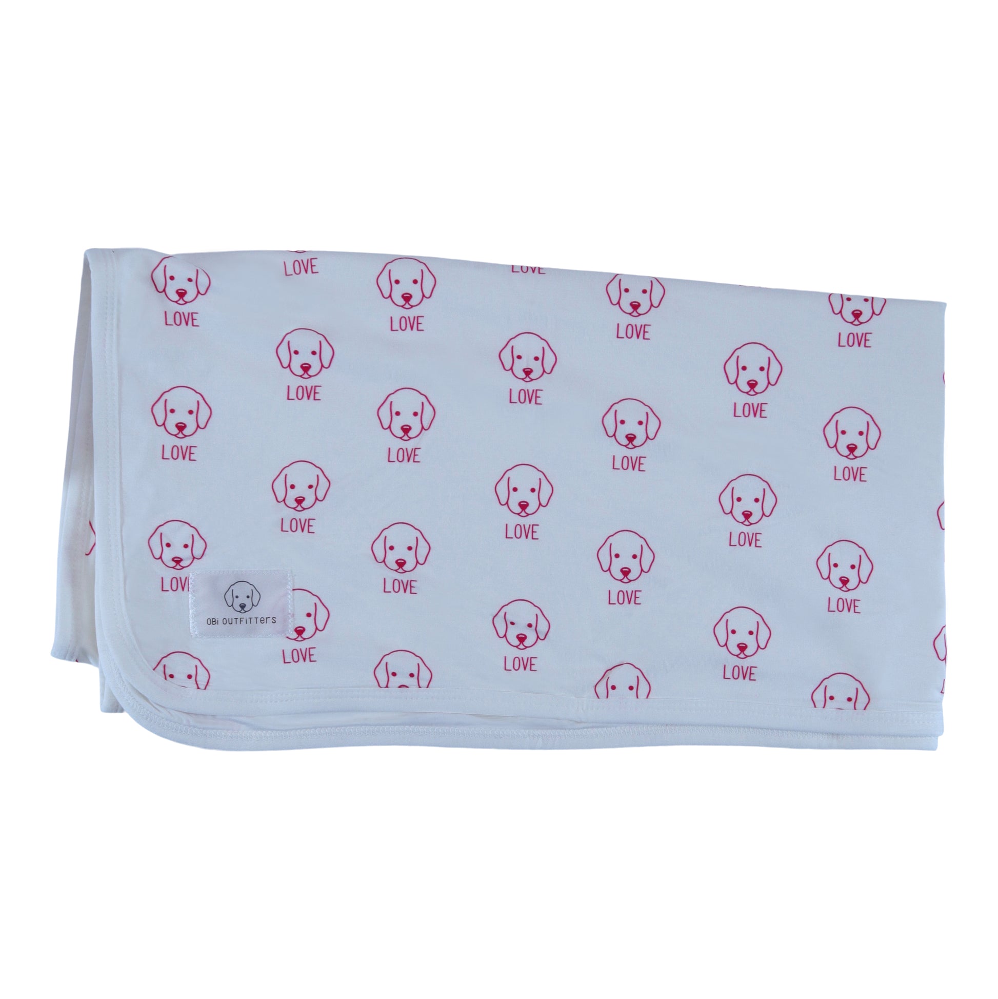 bamboo blanket pink obi love collection