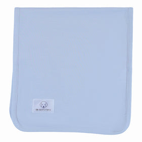 burp cloth baby blue mist boy