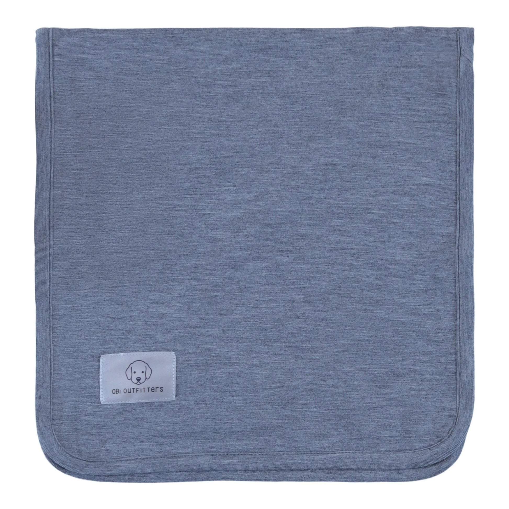 burp cloth battleship grey