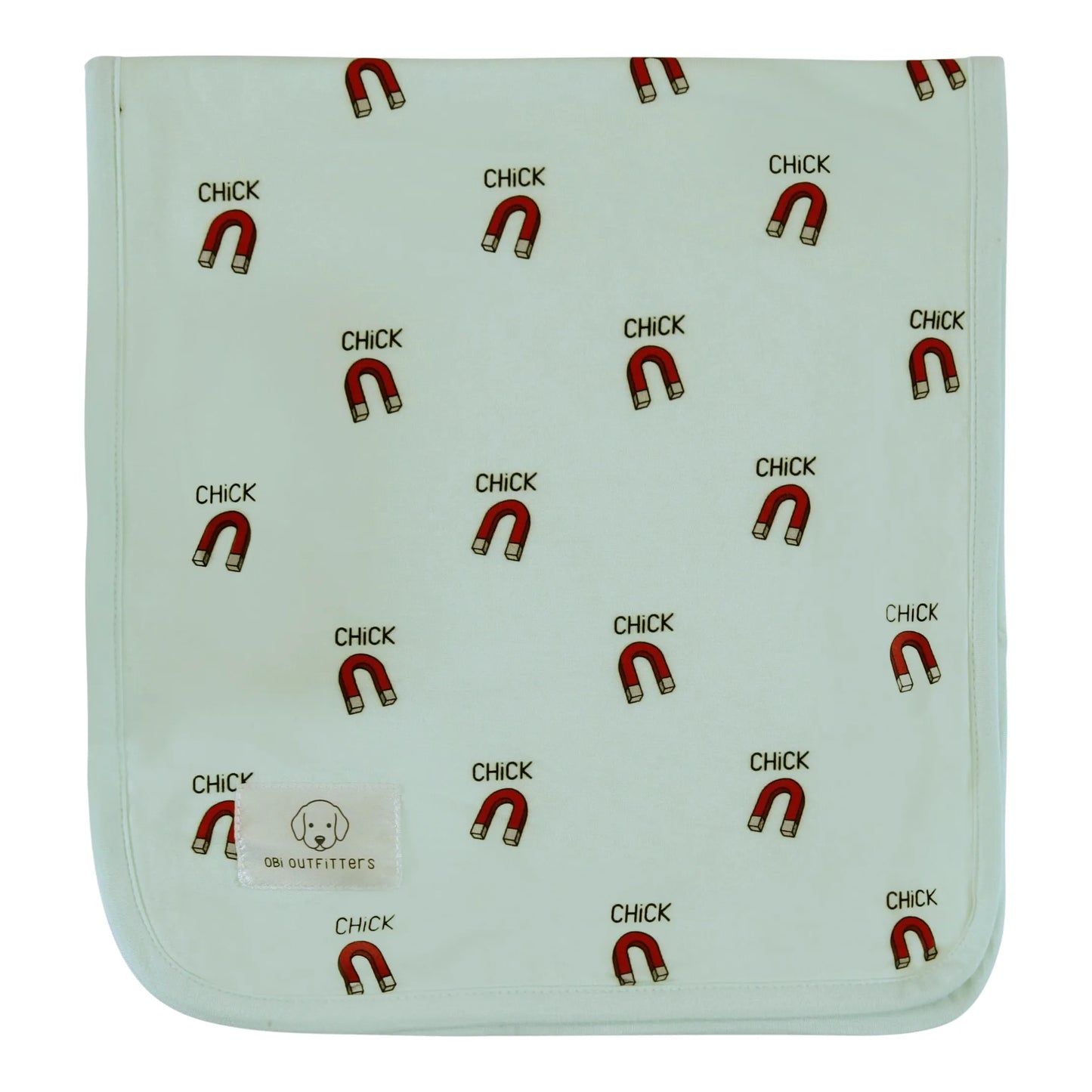 burp cloth chick magnet