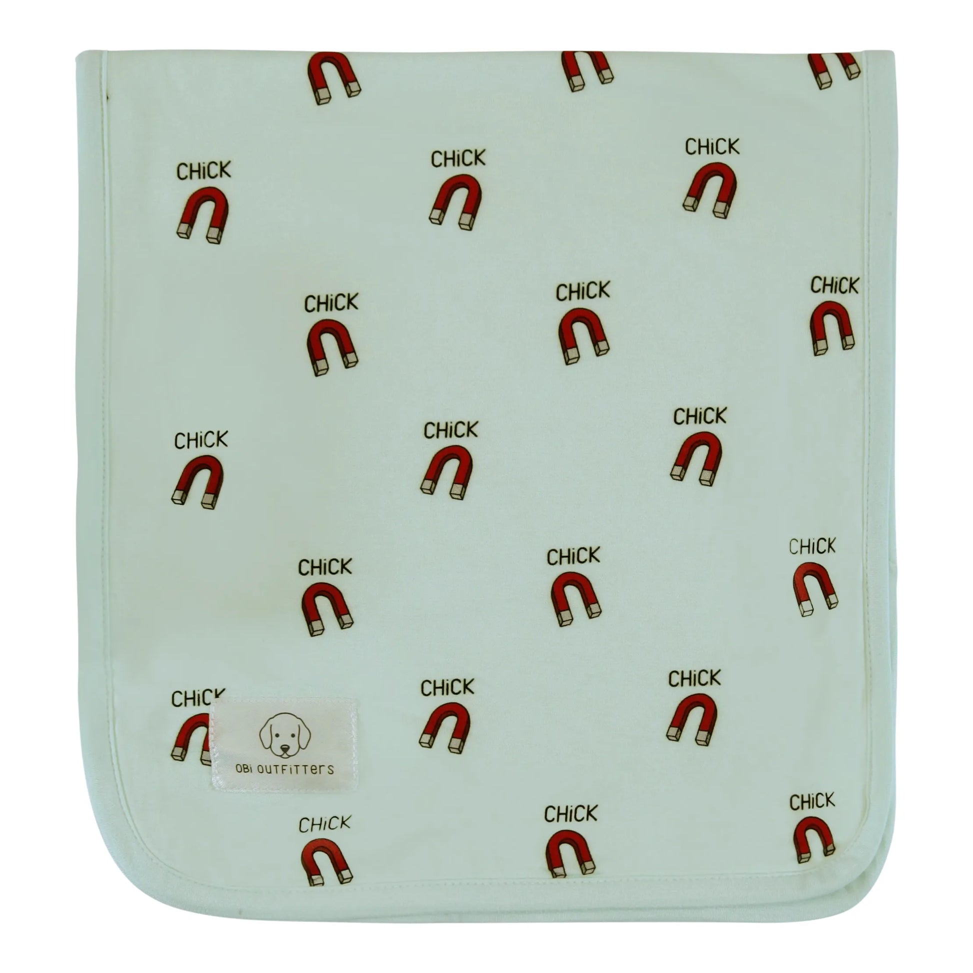 burp cloth chick magnet
