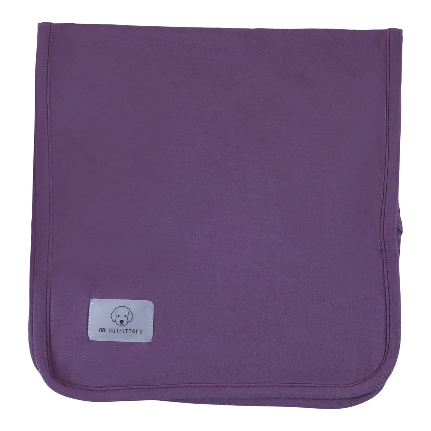 burp cloth eggplant