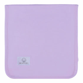 burp cloth lavender frost girl
