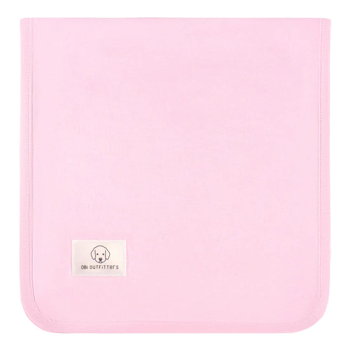 burp cloth set princess pink