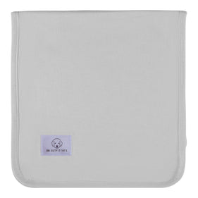 burp cloth silver