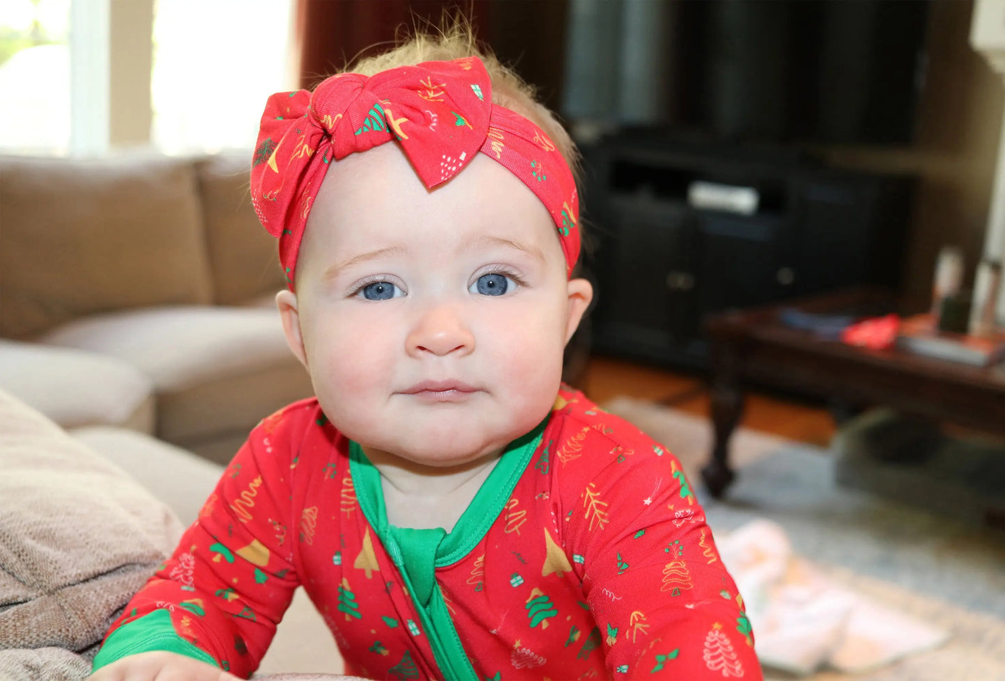 christmas obi cutie bow red christmas tree fun for boy