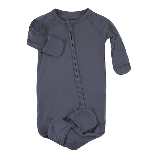 convertible zip romper stone
