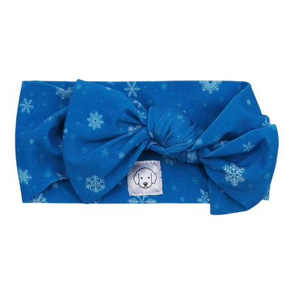 cute christmas bow outfit with snowflakes for boy girl