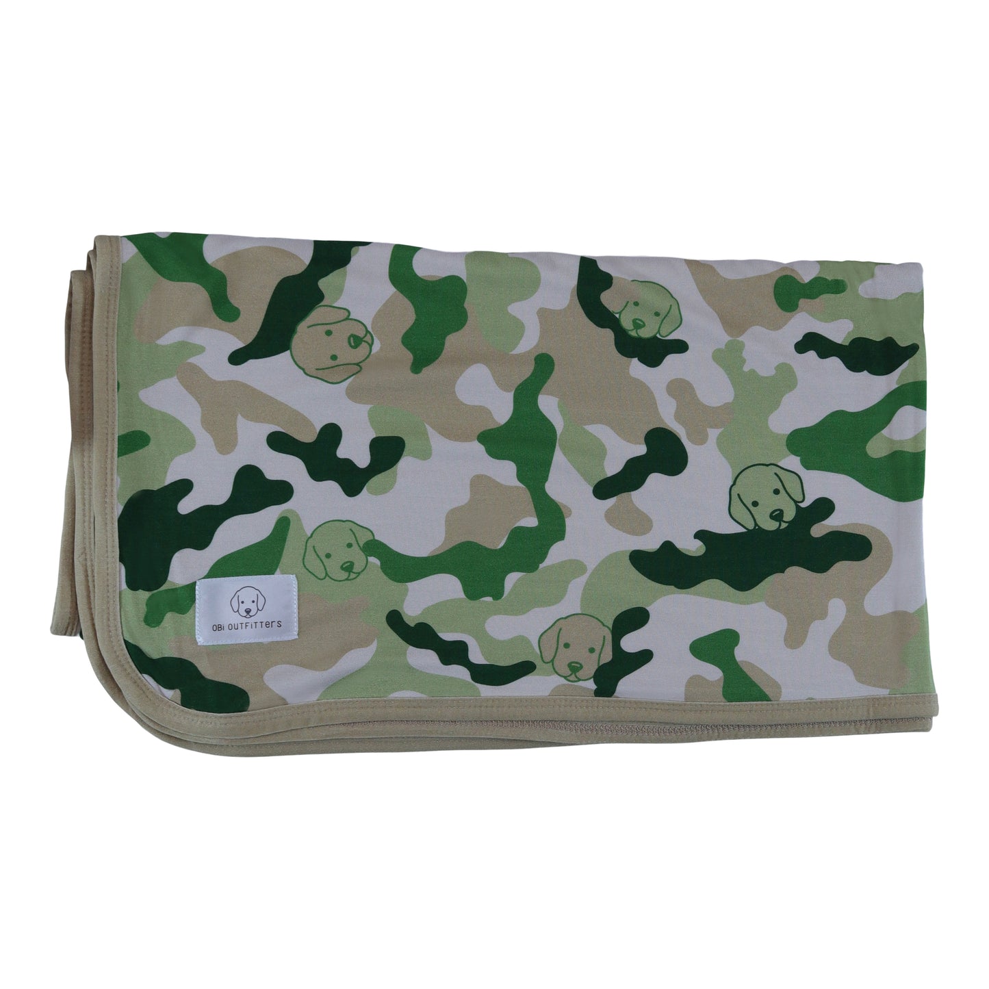 Green Camo Baby & Puppy Matching Set